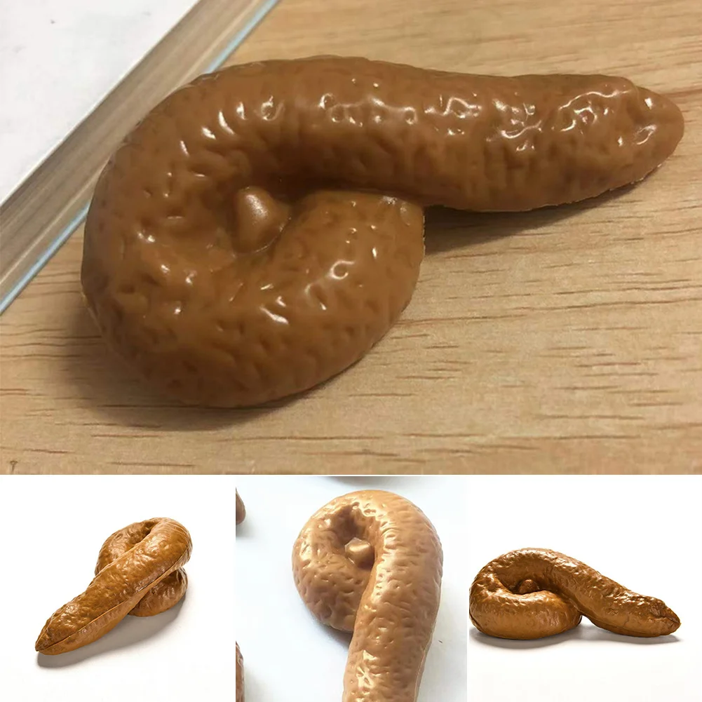 Fake Poop Gag Gift - 3 uds. De caca de perro