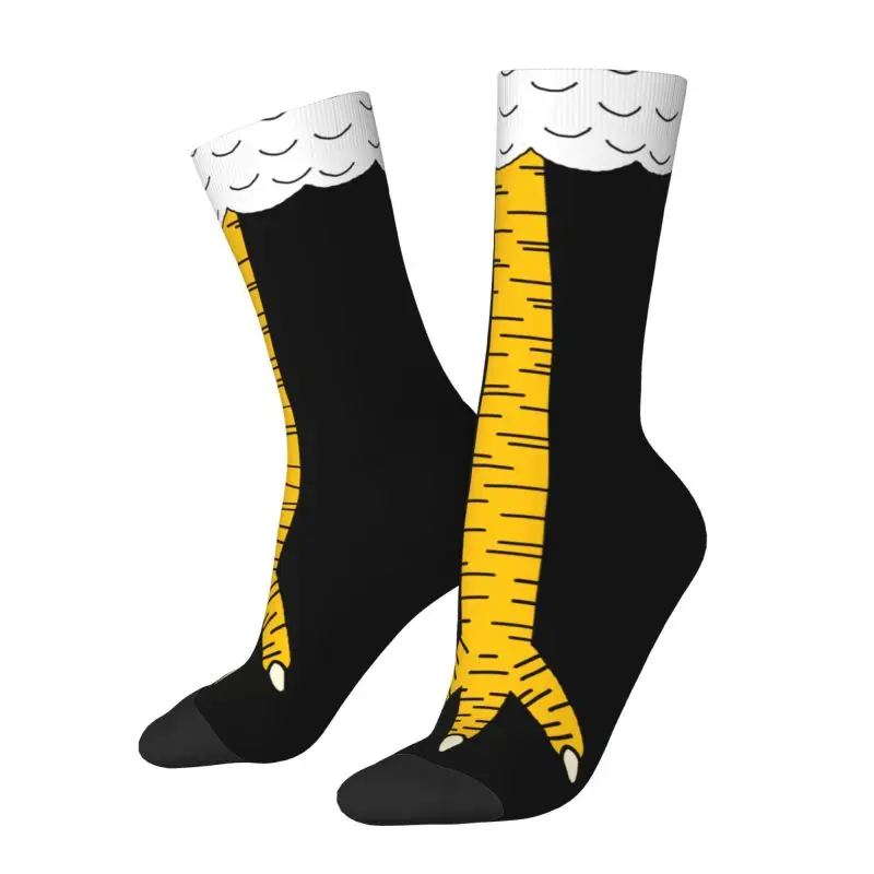 Funny Chicken Leg Socks - Calcetines de vestir con estampado 3D