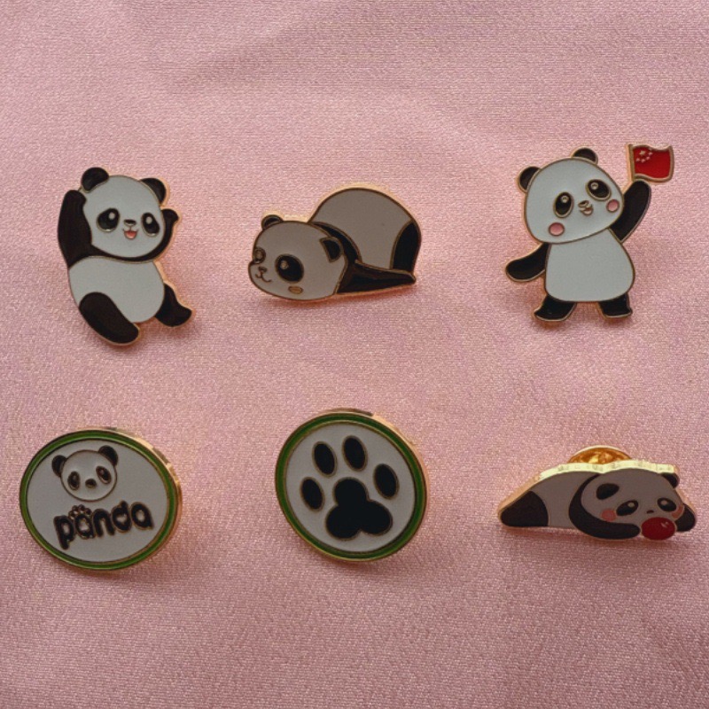 Party Supplies - 6 broches de dibujos animados de