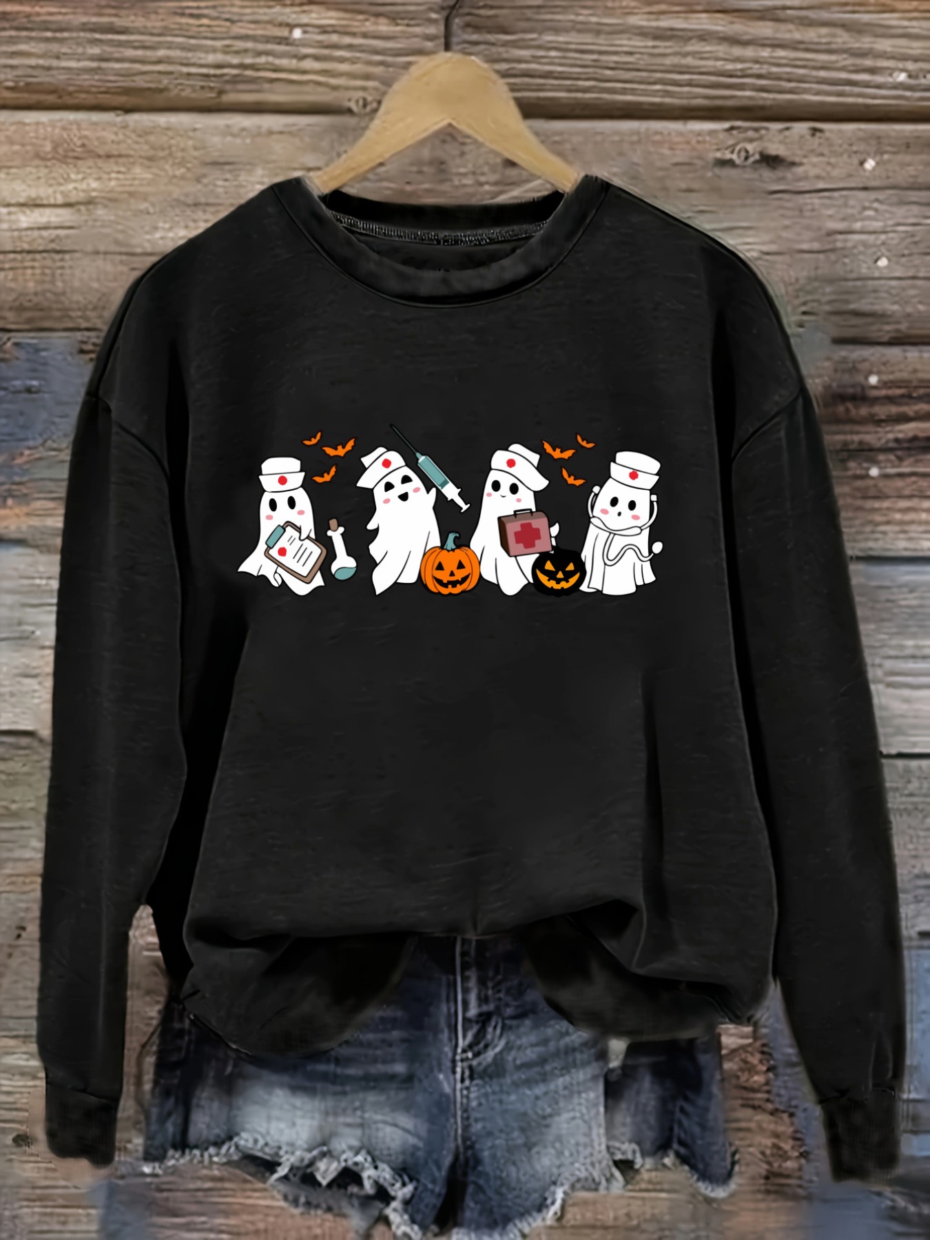 Costumes - Camiseta Casual de Manga Larga con