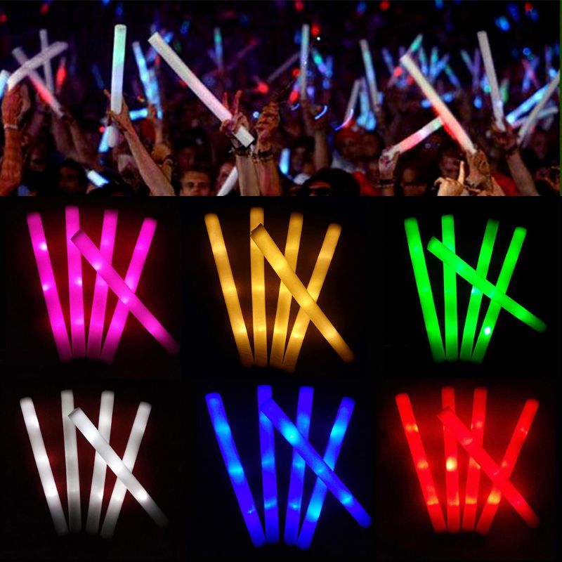 Flashing Led Foam Sticks Party - Barra de espuma Led que brilla