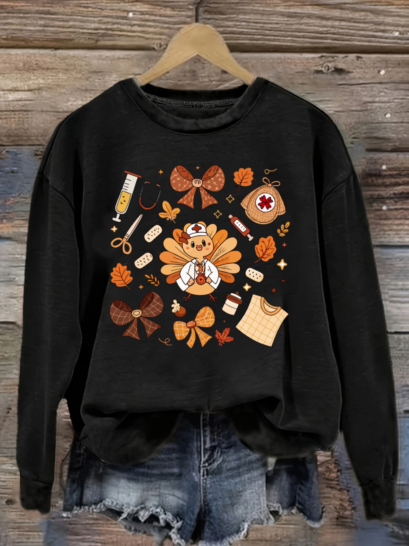 Costumes - Camiseta Casual de Manga Larga con