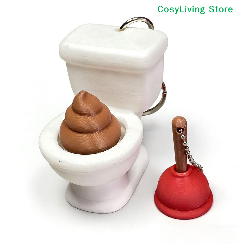 Novelty Gifts - [CL] 1/2 Piezas Llavero Calmante con