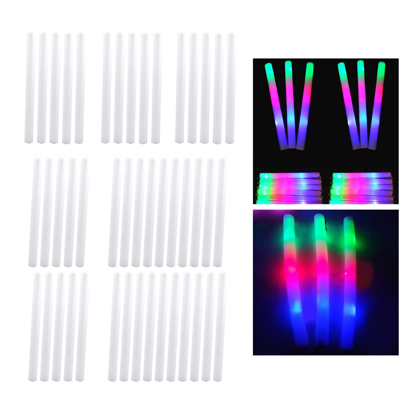 Flashing Led Foam Sticks Party - Palos de Espuma LED, Recuerdos para