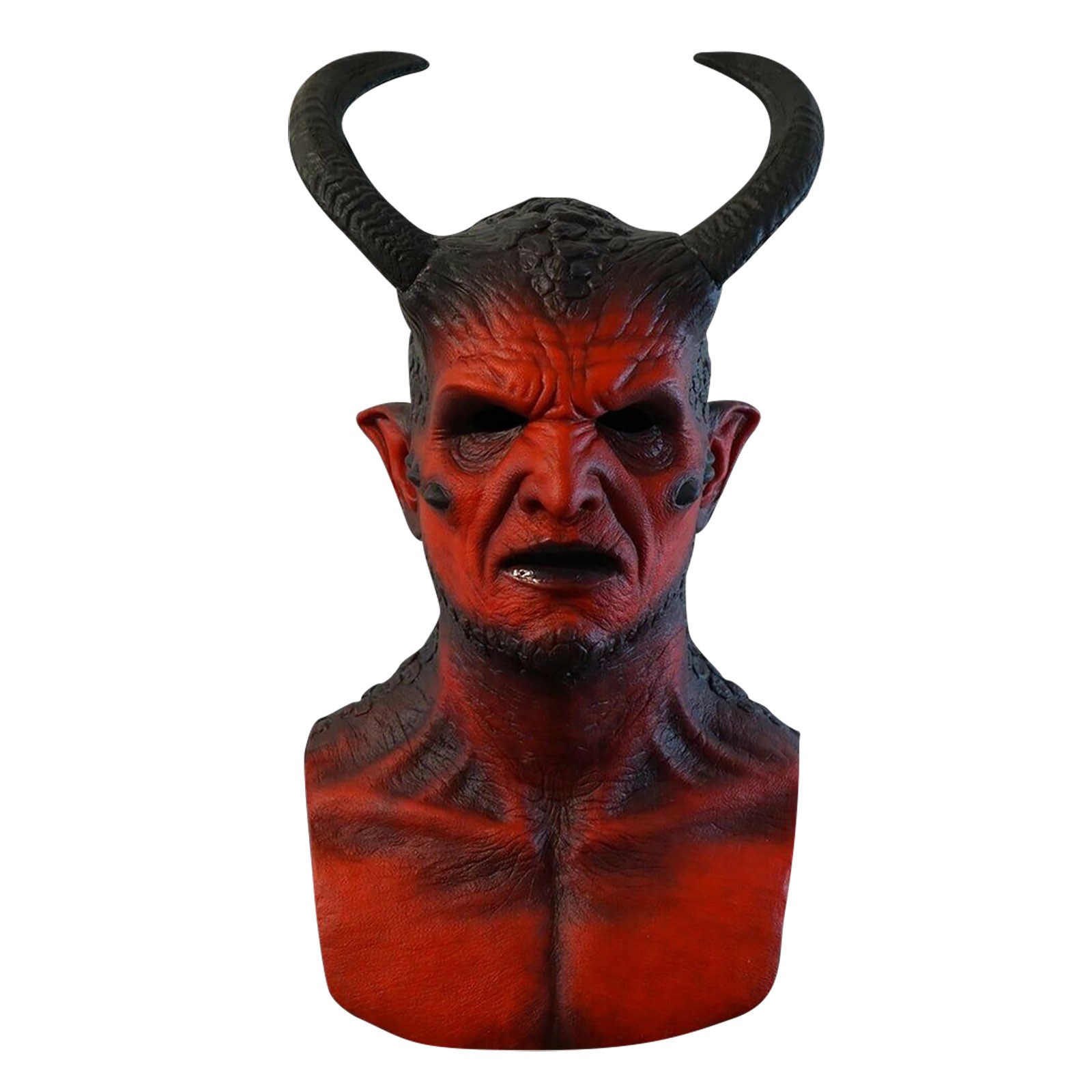 Prank Toys - Máscara de látex kari-Demon, máscara de
