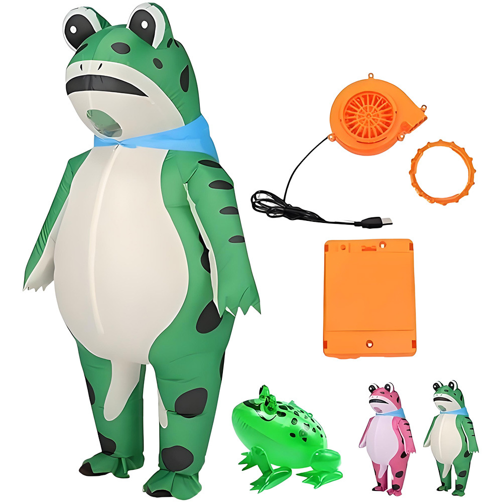 Costumes - ZOETOPKID Disfraz de Rana Inflable para