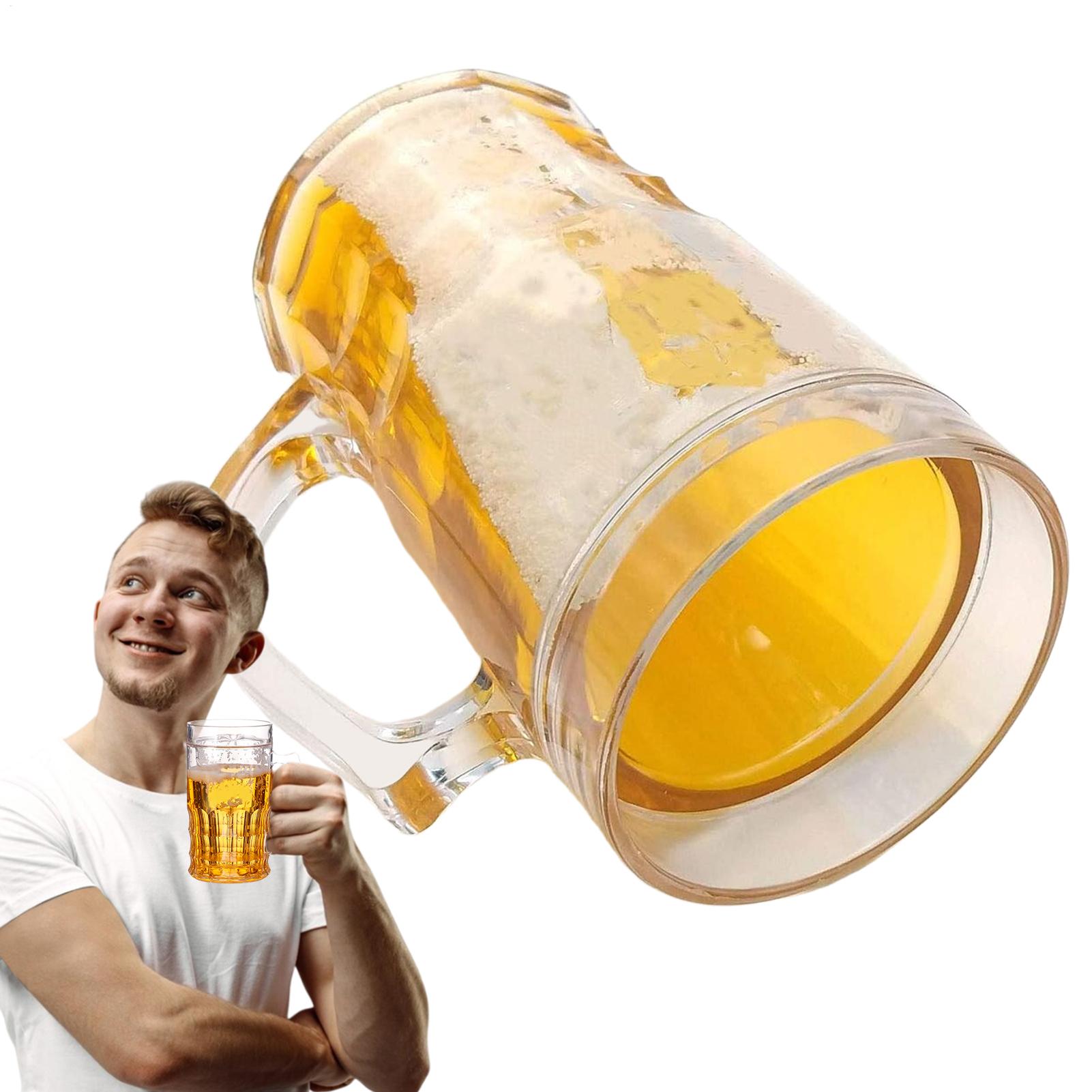 Prank Toys - Taza de cerveza falsa, taza de