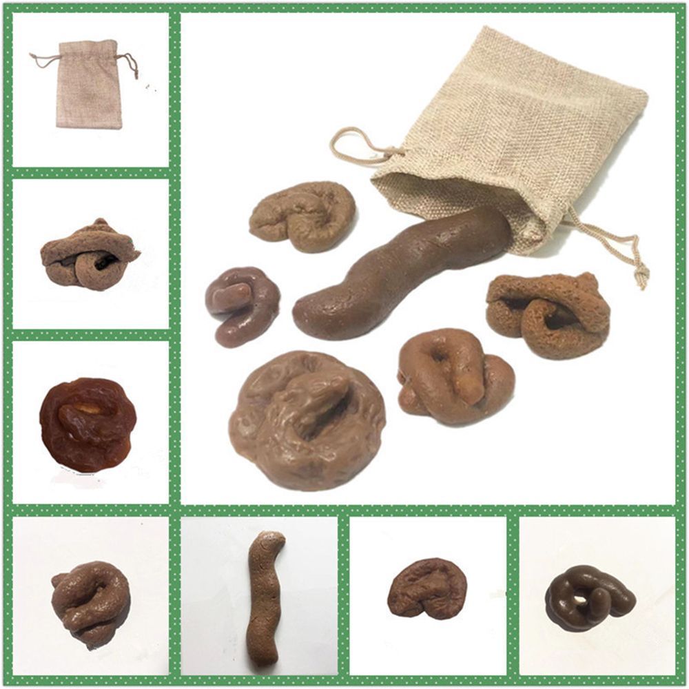 6 Piezas de Caca Falsa Realist - Fake Poop Gag Gift reseña y precio