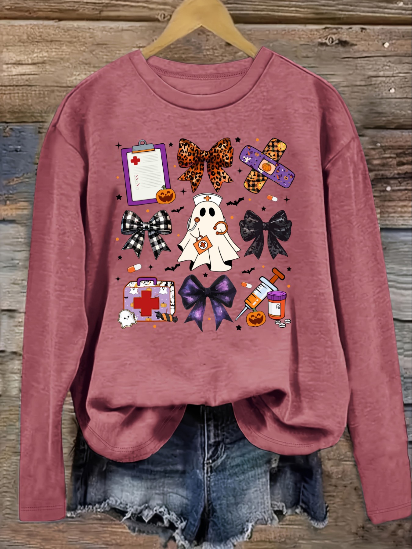 Camiseta Casual de Manga Larga - Costumes reseña y precio