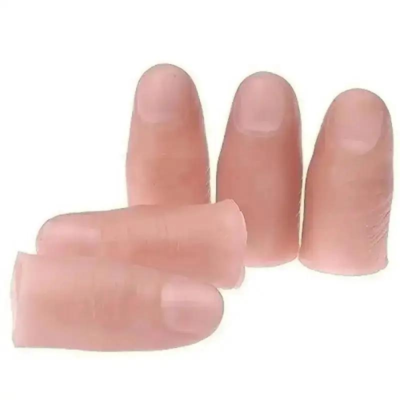 5 unids/set falso suave pulgar - Thumb Tip Magic Trick Set reseña y precio