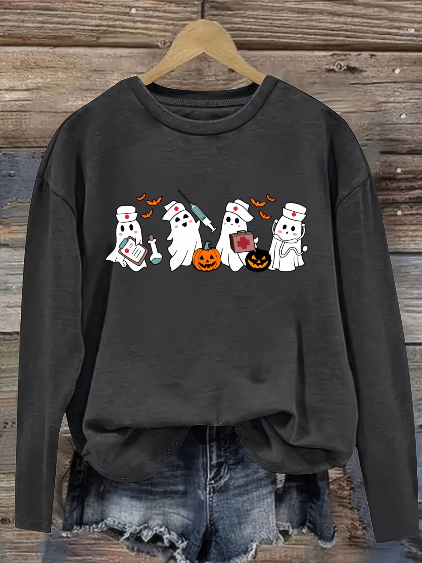 Camiseta Casual de Manga Larga - Costumes reseña y precio