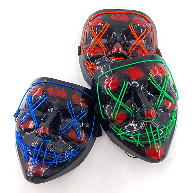 Máscaras LED Purge Inalámbrica - Led Purge Mask Halloween reseña y precio