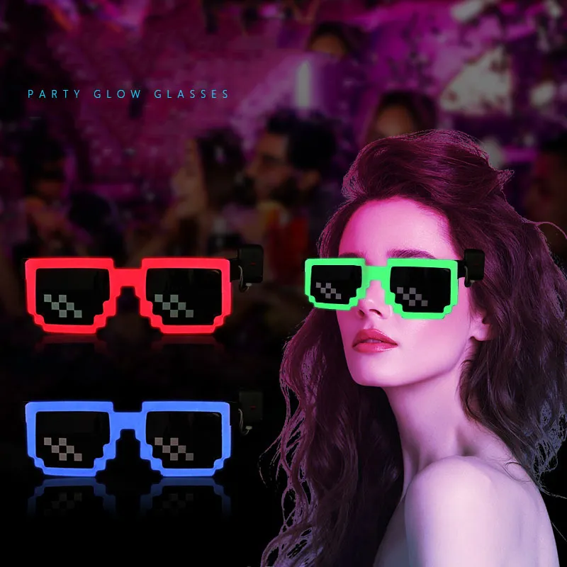 Gafas con luz LED inalámbrica, - Glow In The Dark Party Glasses reseña y precio