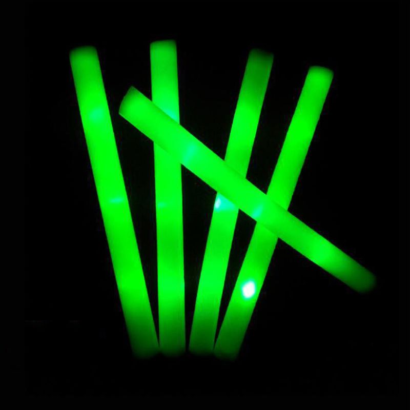 Barra de espuma Led que brilla - Flashing Led Foam Sticks Party reseña y precio