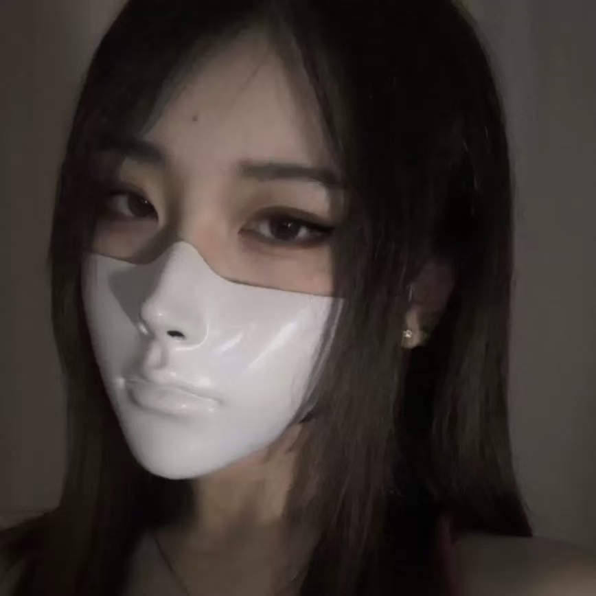 Máscara Humana de Media Cara,  - Led Purge Mask Halloween reseña y precio