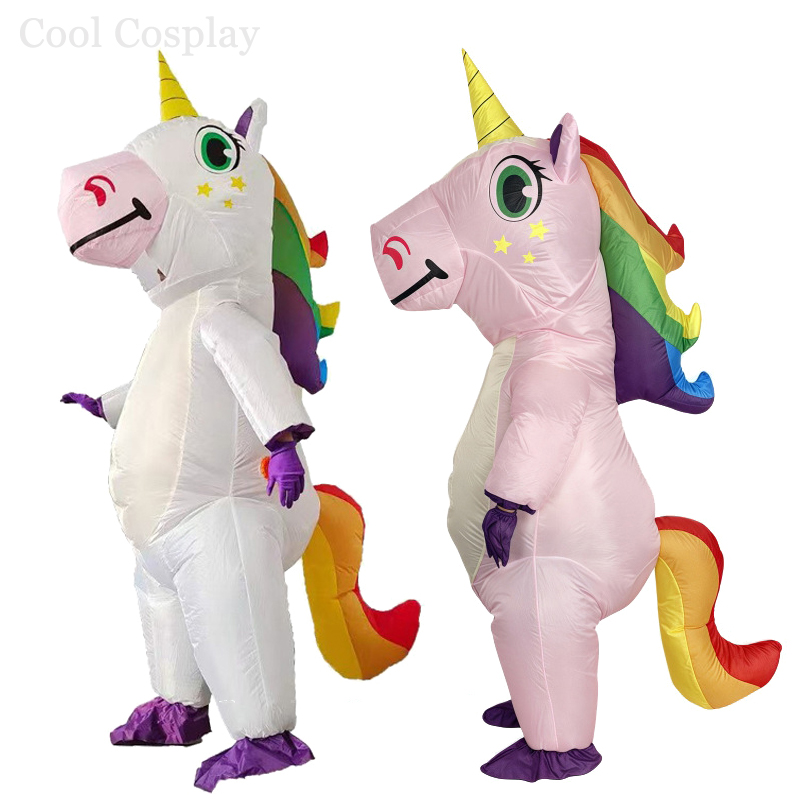 Disfraces inflables de unicorn - Inflatable Dinosaur Costume Adult reseña y precio