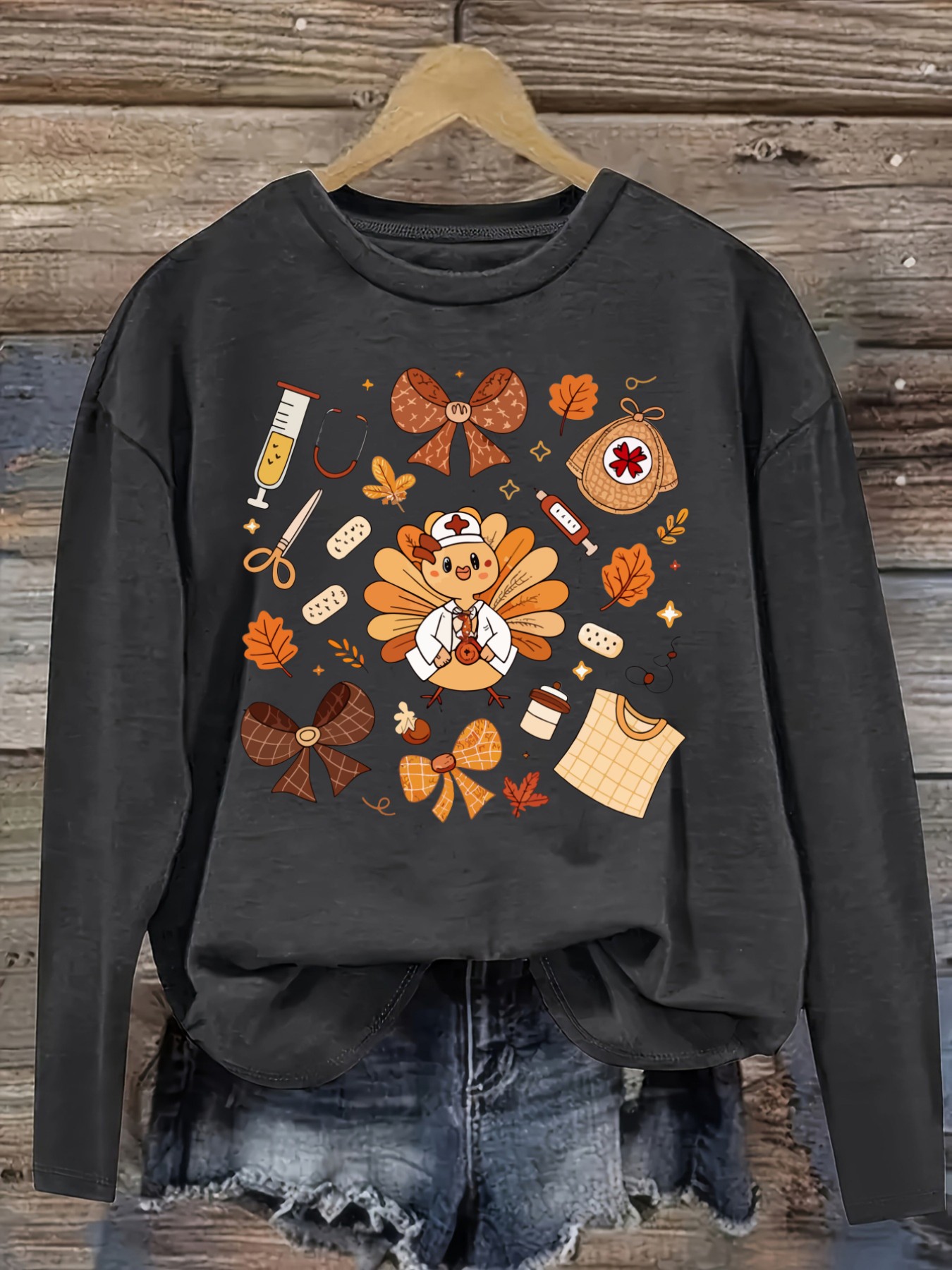 Camiseta Casual de Manga Larga - Costumes reseña y precio