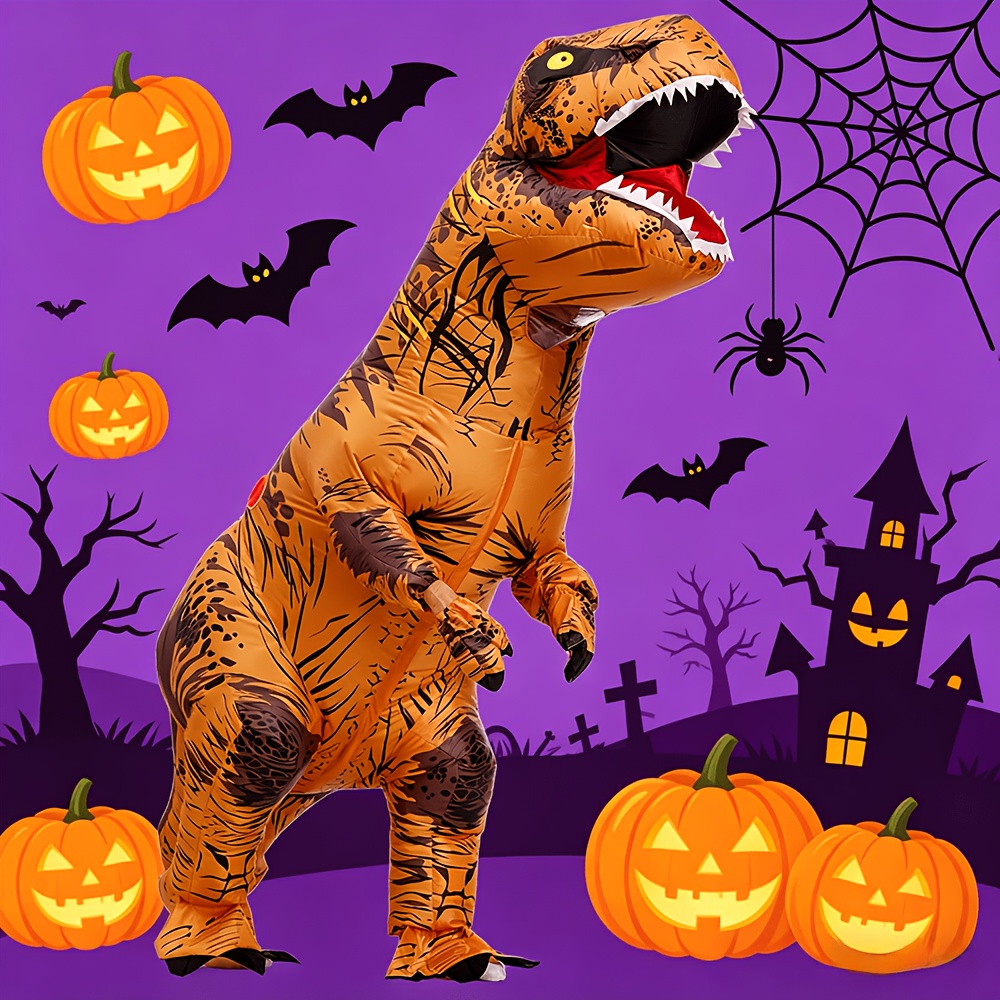 Disfraz Inflable de Dinosaurio - Inflatable Dinosaur Costume Adult reseña y precio
