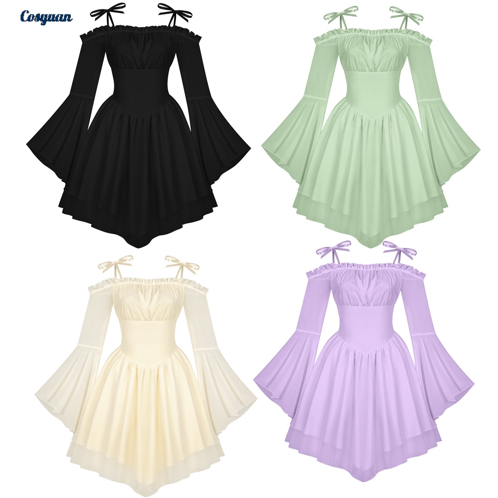 Vestidos de cosplay medieval r - Medieval Renaissance Dress Women reseña y precio