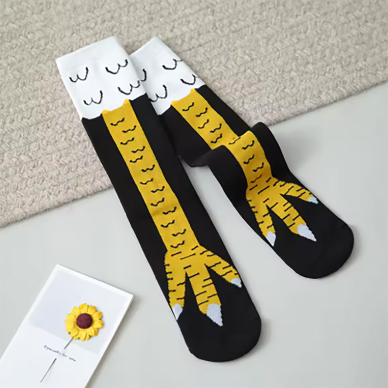 Calcetines divertidos unisex l - Funny Chicken Leg Socks reseña y precio