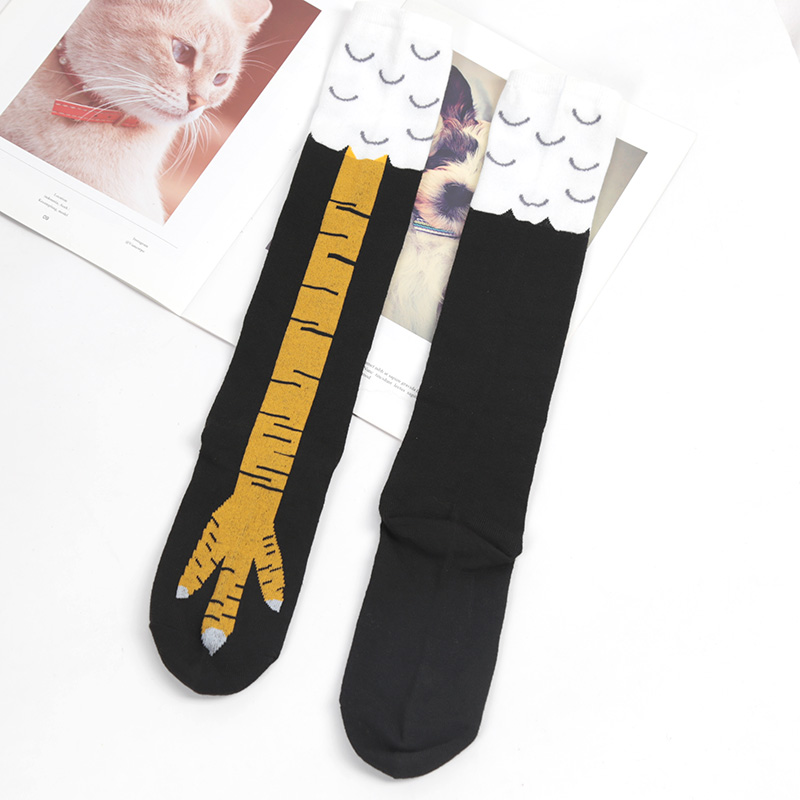 Calcetines divertidos unisex l - Funny Chicken Leg Socks reseña y precio
