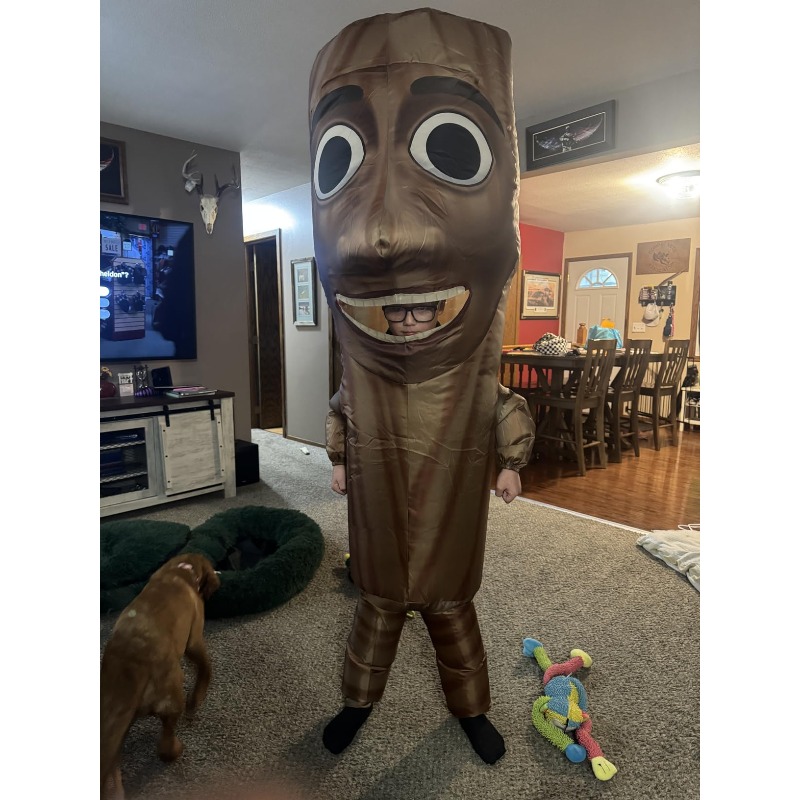 Disfraz inflable de hombre de  - Inflatable Dinosaur Costume Adult reseña y precio