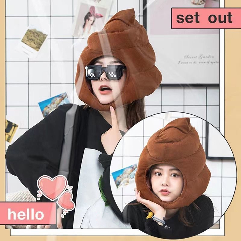 Gorro de Peluche con Forma de  - Fake Poop Gag Gift reseña y precio