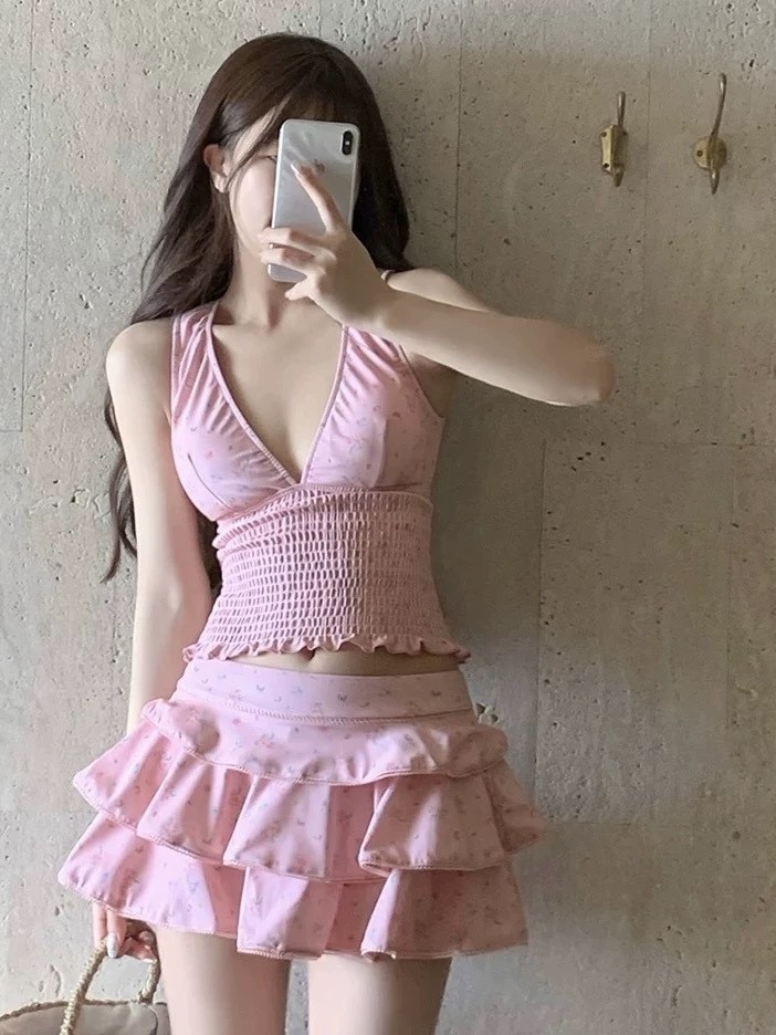 Traje de baño tankini adelgaza - Costumes reseña y precio