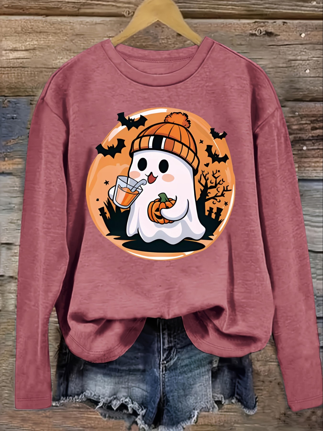 Camiseta Casual de Manga Larga - Costumes reseña y precio