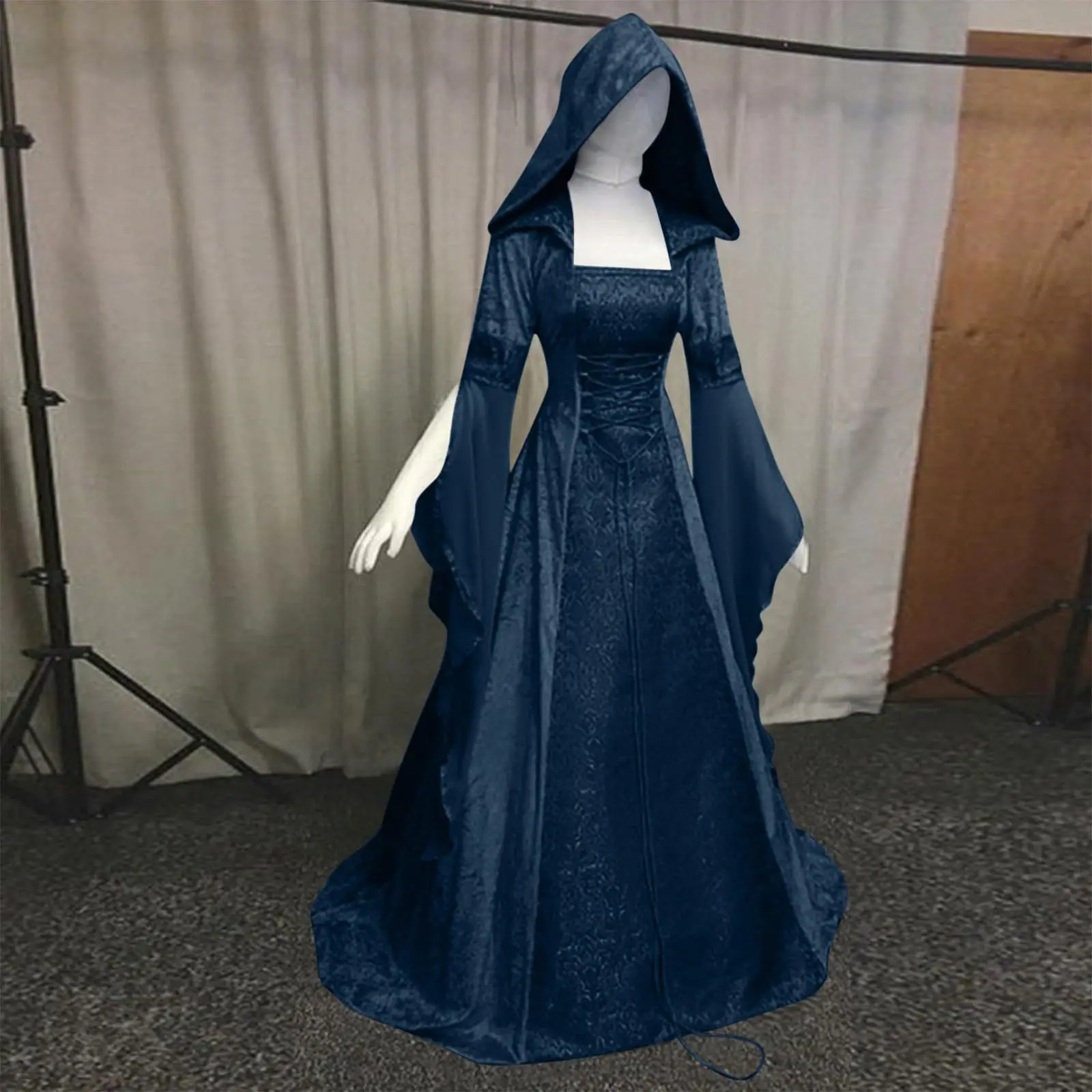 Vestido victoriano Medieval gó - Medieval Renaissance Dress Women reseña y precio