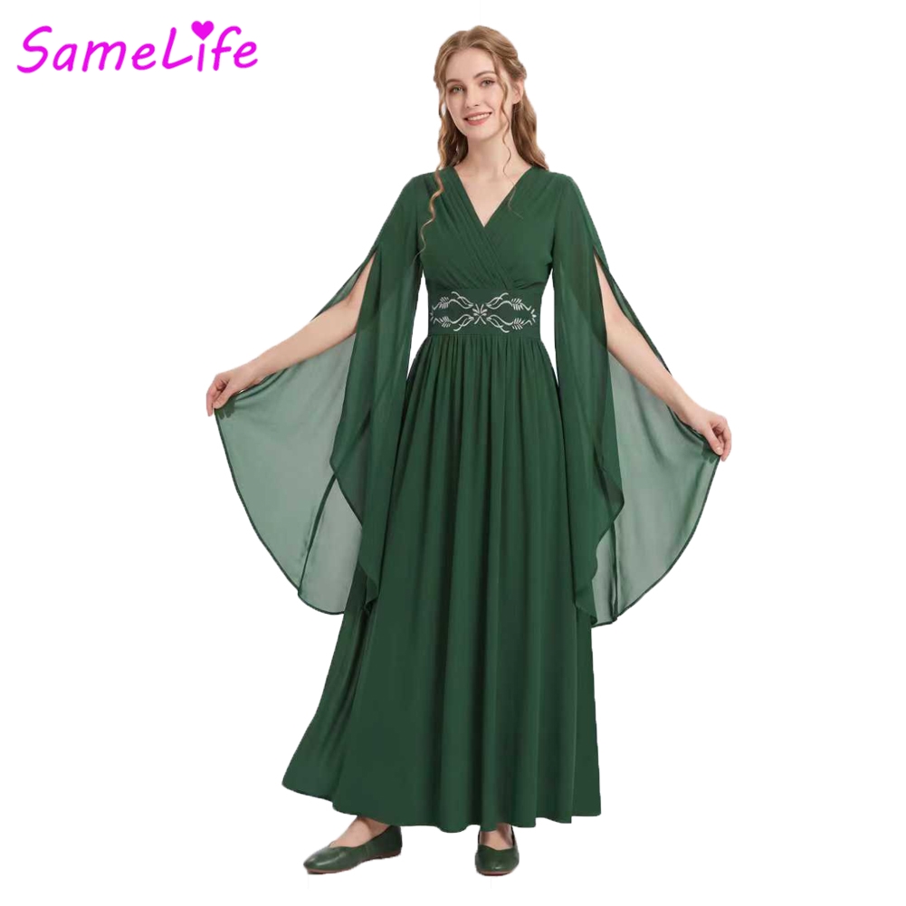 Vestido de princesa medieval a - Medieval Renaissance Dress Women reseña y precio