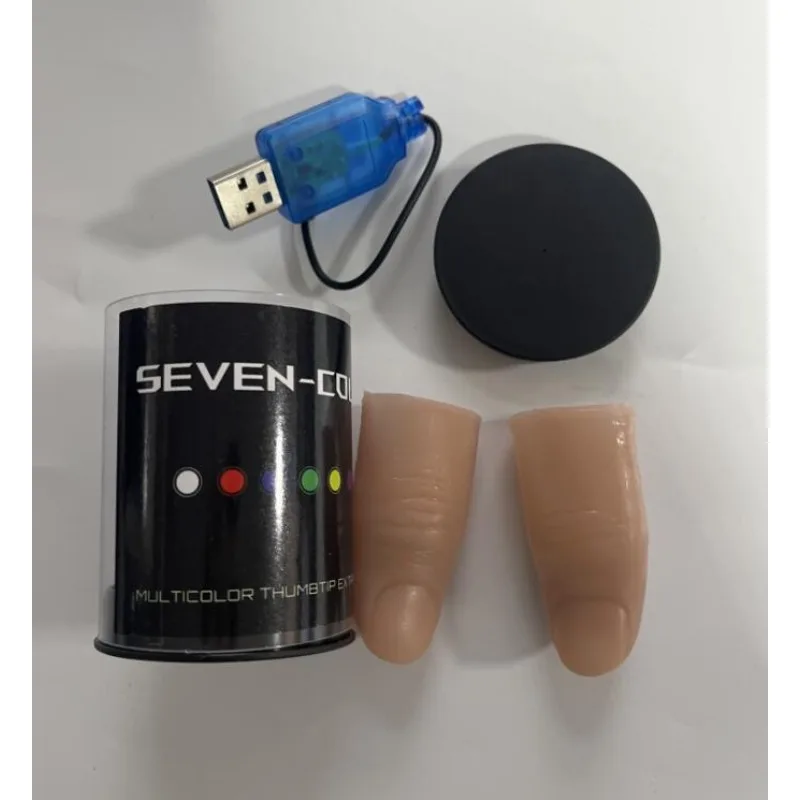 Puntas de pulgar con luz LED d - Thumb Tip Magic Trick Set reseña y precio