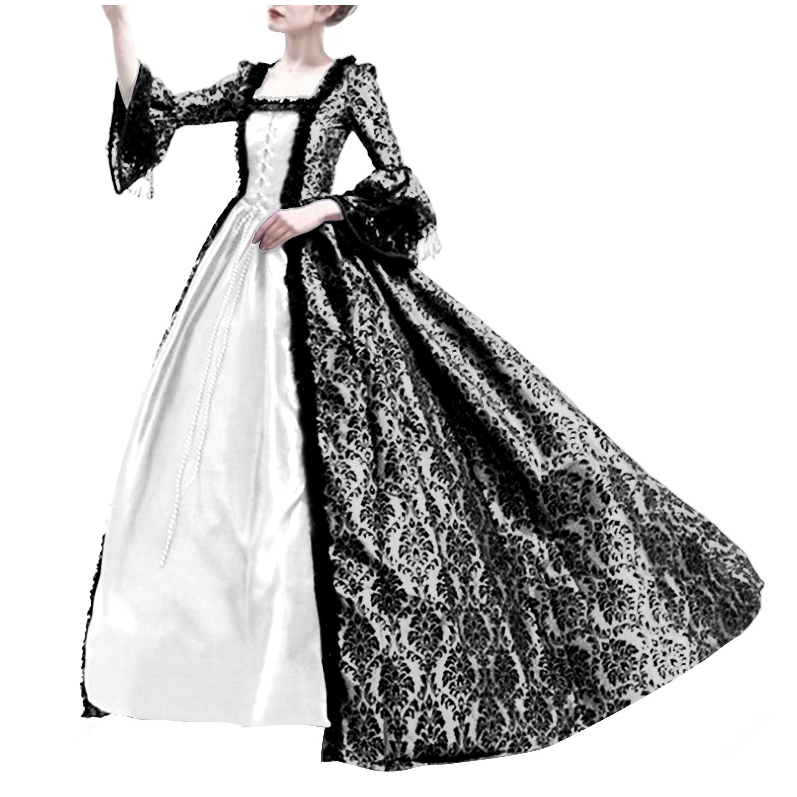 Disfraz de Halloween para Muje - Medieval Renaissance Dress Women reseña y precio
