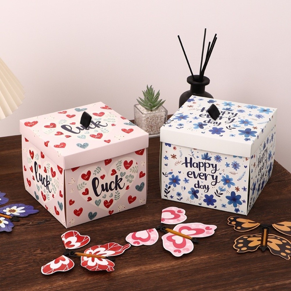 Caja de regalo multicolor con  - Novelty Gifts reseña y precio