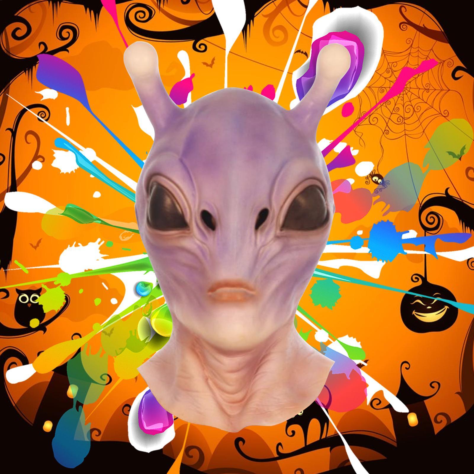 Máscara de alienígena de Hallo - Latex Alien Mask Realistic reseña y precio